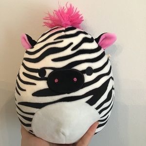 7” Tracy squishmallow zebra